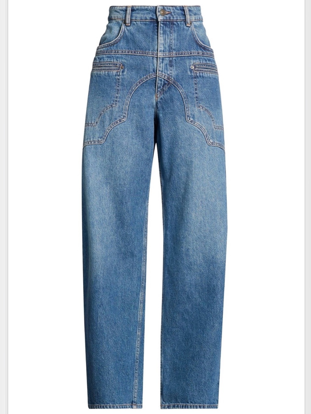 Isabel Marant Beryl barrel jeans